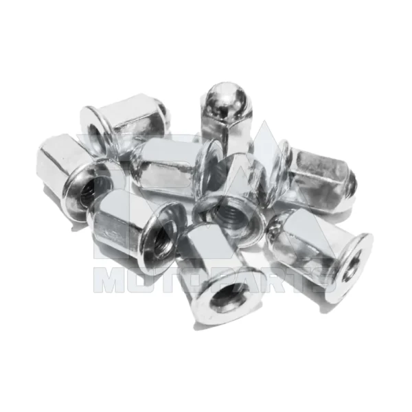 MI 70cc / 125cc Cap Nut / Topi Nut / Cylinder Nut No. 10 (High Chrome Special Quality)